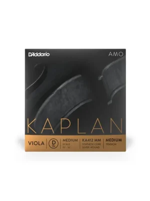 D'Addario Kaplan Amo Viola D String, Medium Scale, Medium Tension Značkový