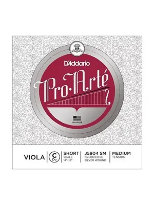D'Addario Pro-Arte Viola Single C String, Short Scale, Medium Tension Nejlepší Volba