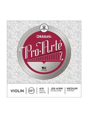Vrácení Zdarma D'Addario Pro-Arte Violin String Set, 4/4 Scale, Medium Tension