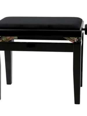 Speciální Cena Gewa Deluxe - Černý lesk - Klavírní stolička