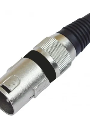 Omnitronic XLR zástrčka 3-pin na kabel, Výhodná Nabídka