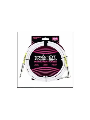 6049 Ernie Ball 10' Instrument Classic Cable - nástrojový kabel rovný / zahnutý jack - 3.05m Novinka