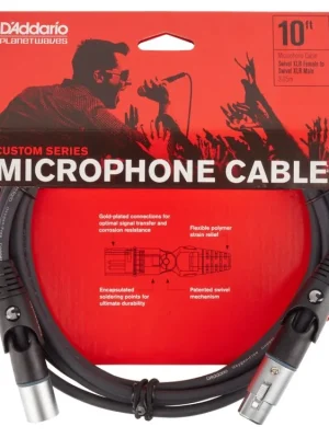 Mikrofonní kabel D'ADDARIO PW-MS-10 Rychlé Dodání