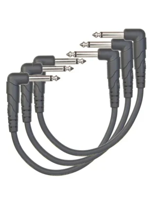 Nejlepší Volba D'Addario Classic Series Patch Cable, 3-pack, 6 inches