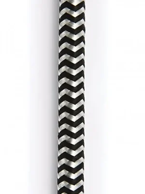 Vrácení Zdarma D'Addario Custom Series Braided Instrument Cable, Grey, 10'