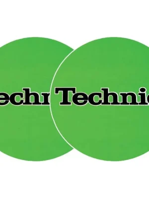 2x Slipmats Technics Green Novinka