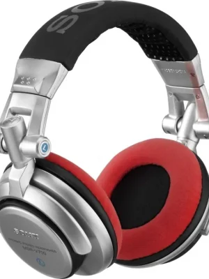 Earpad Set VELOUR for Sony MDR-V700 DJ and Allen & Heath XD53/ XD2-53 Red Rychlé Dodání