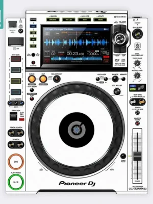 Pouze Dnes Skin CDJ-2000 NXS2 FULL COLORS White