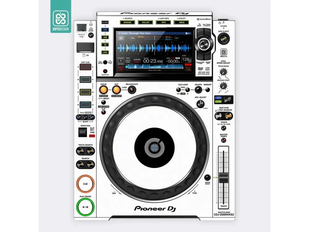 Pouze Dnes Skin CDJ-2000 NXS2 FULL COLORS White