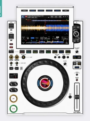 Skin CDJ-3000X FULL COLORS White Doprava Zdarma