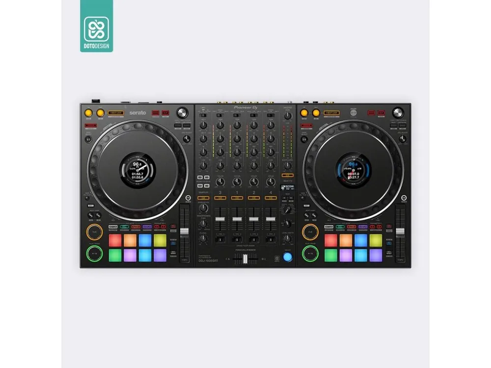 Skin DDJ-1000 SRT DAY & NIGHT Black Top Prodej