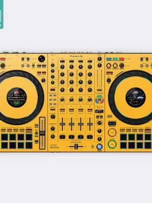 Sleva Skin DDJ-FLX10 SRT FULL COLORS Dark Yellow