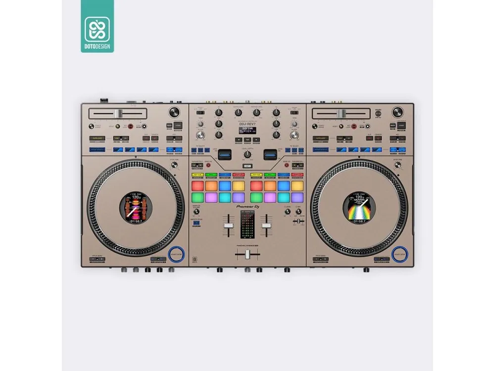 Skin DDJ-REV7 FULL COLORS Stone Beige Autentický