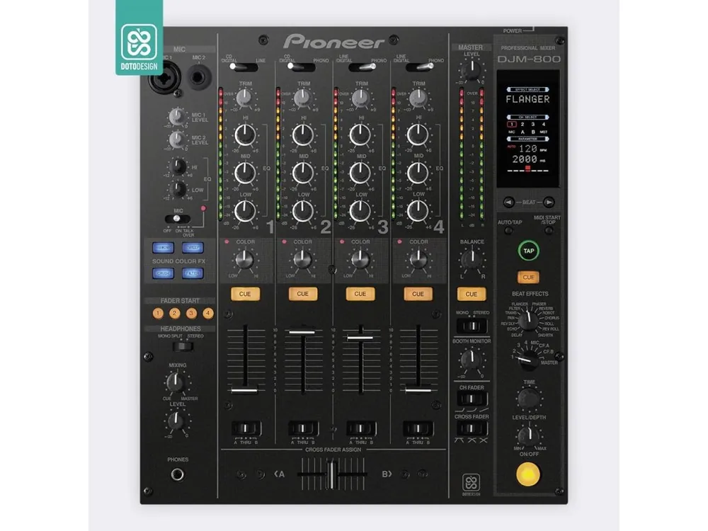 Skin DJM-800 DAY & NIGHT Black Hit Sezóny