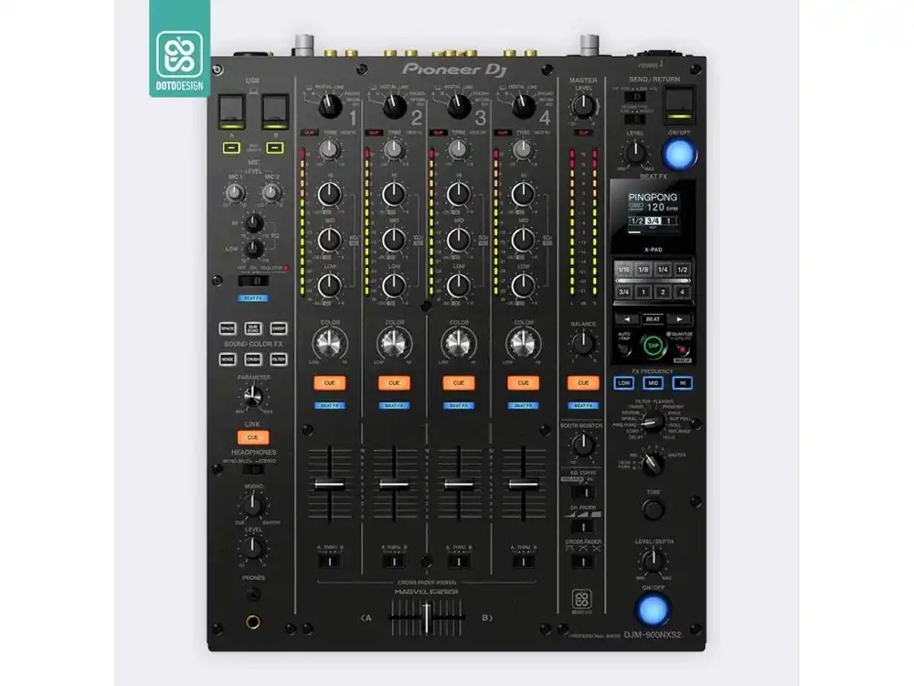 Poslední Šance Skin DJM-900 NXS2 DAY & NIGHT Black