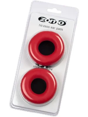 Earpad Set HD-2500 / 3000 PVC Red Must-Have