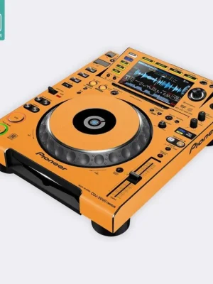 Skin CDJ-2000 NXS FULL COLORS Sunset Orange Pouze Dnes