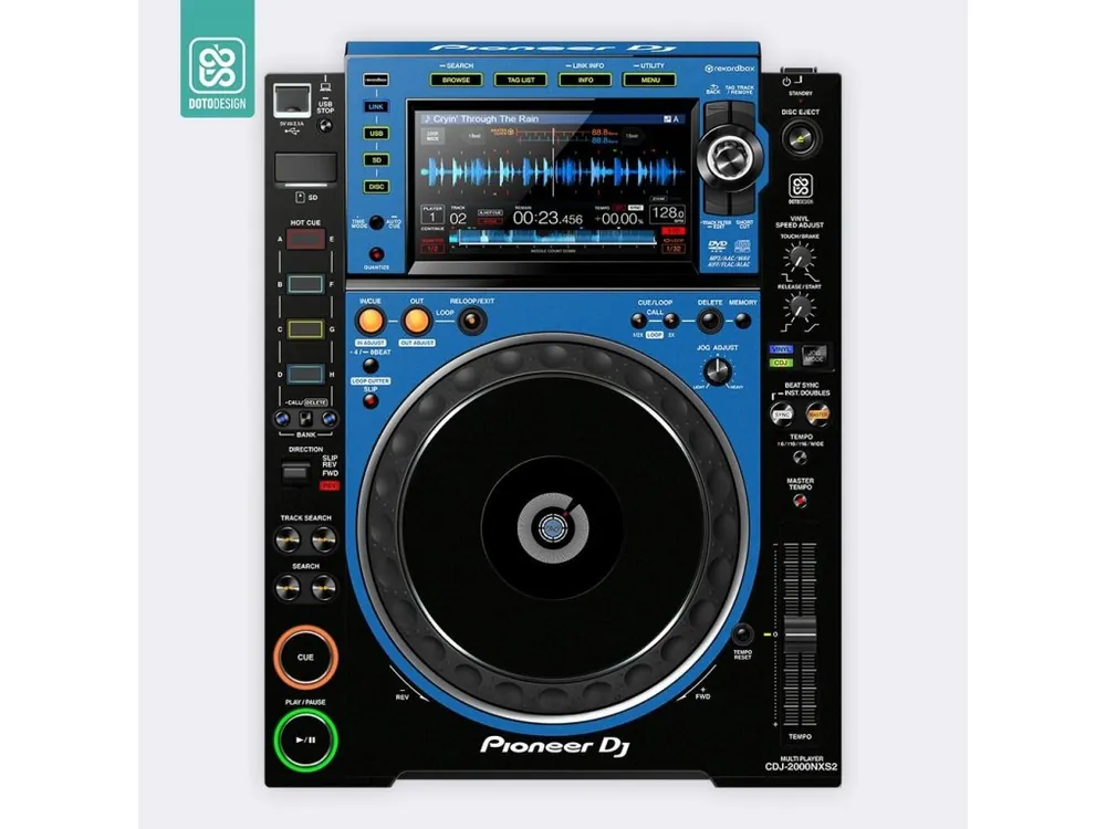 Skin CDJ-2000 NXS2 COLORS Blue Expresní Doručení