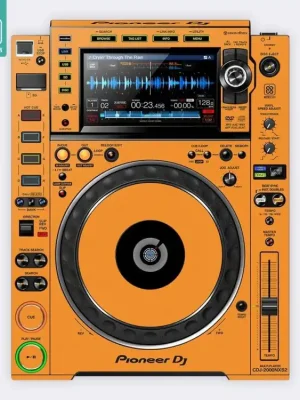 Skin CDJ-2000 NXS2 FULL COLORS Sunset Orange Bezpečná Platba