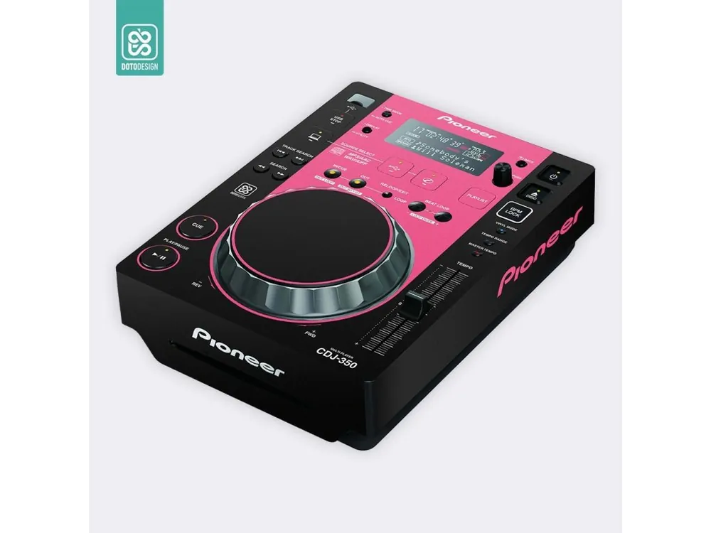 Rychlé Dodání Skin CDJ-350 COLORS Pink