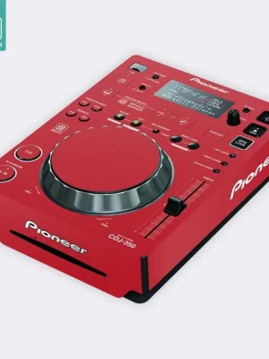 Skin CDJ-350 FULL COLORS Aurora Red Vysoce Kvalitní