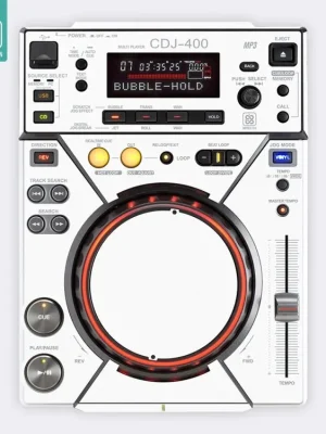 Zlevněný Skin CDJ-400 DAY & NIGHT White