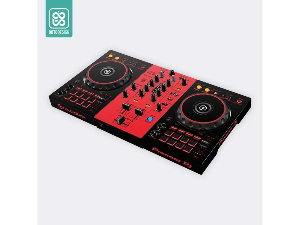 Originální Skin DDJ-400 COLORS Red