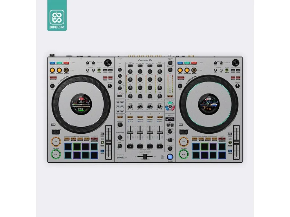 Skin DDJ-FLX10 SRT FULL COLORS Nardo Grey Nová Kolekce