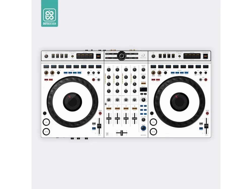 Skin DDJ-GRV6 DAY & NIGHT White Novinka