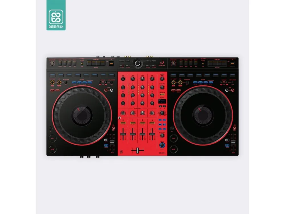 Víkendová Akce Skin DDJ-GRV6 SRT COLORS DVS Red