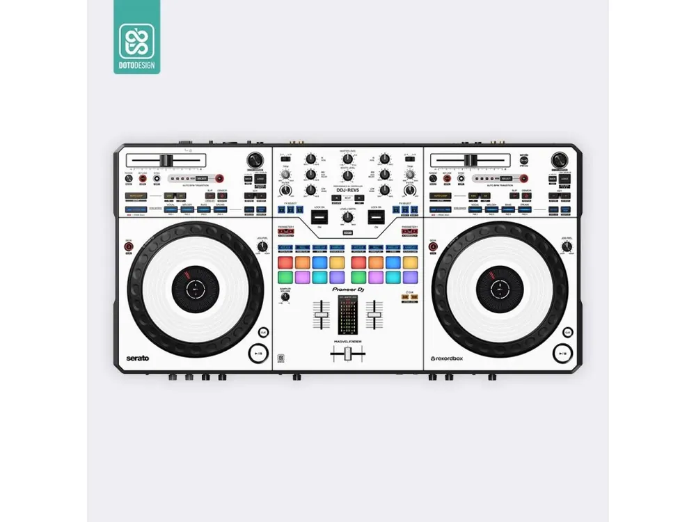 Cenový Hit Skin DDJ-REV5 FULL COLORS White