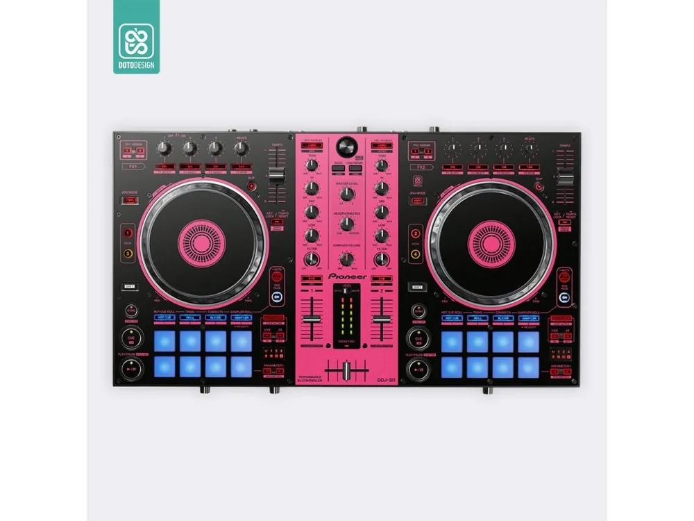 Skin DDJ-SR COLORS DVS Pink Nejprodávanější