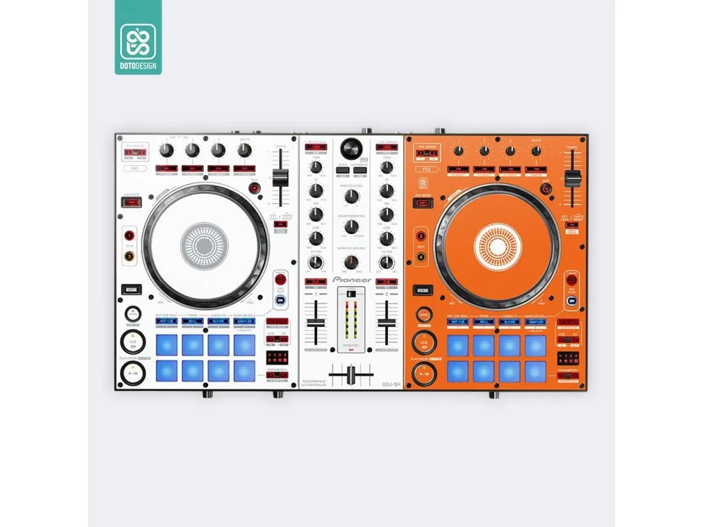 Skin DDJ-SR OW Orange-White Cenový Hit