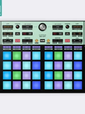 Skin DDJ-XP1 COLORS DVS Aquamarine Cenově Výhodný