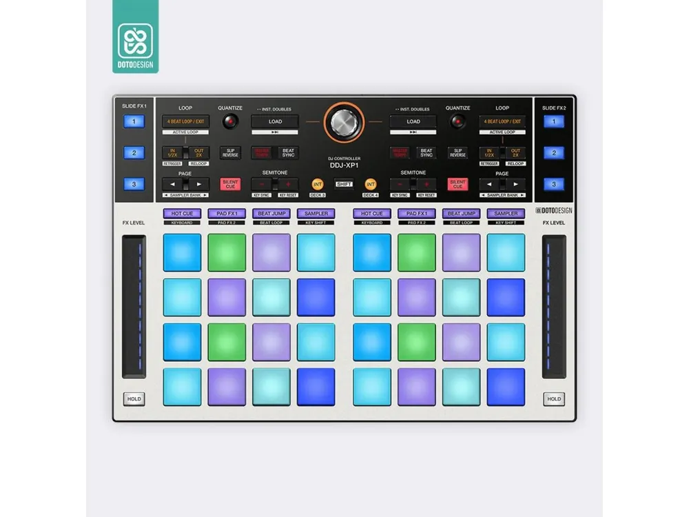 Skin DDJ-XP1 Mash-Up Retro Modern Přímo Od Výrobce