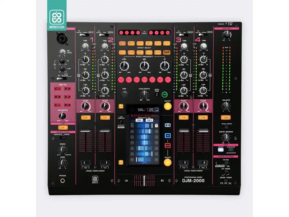Skin DJM-2000 COLORS DVS Pink Doprava Zdarma