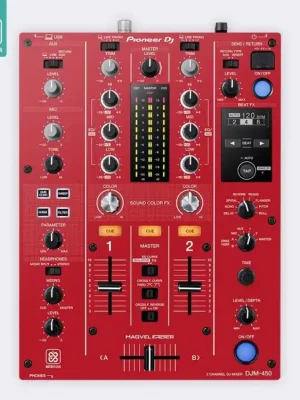 Skin DJM-450 FULL COLORS Aurora Red Sleva