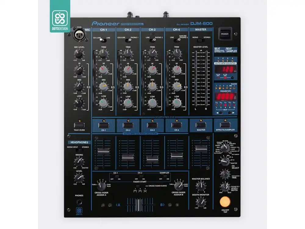 Skin DJM-600 COLORS Blue Super Cena