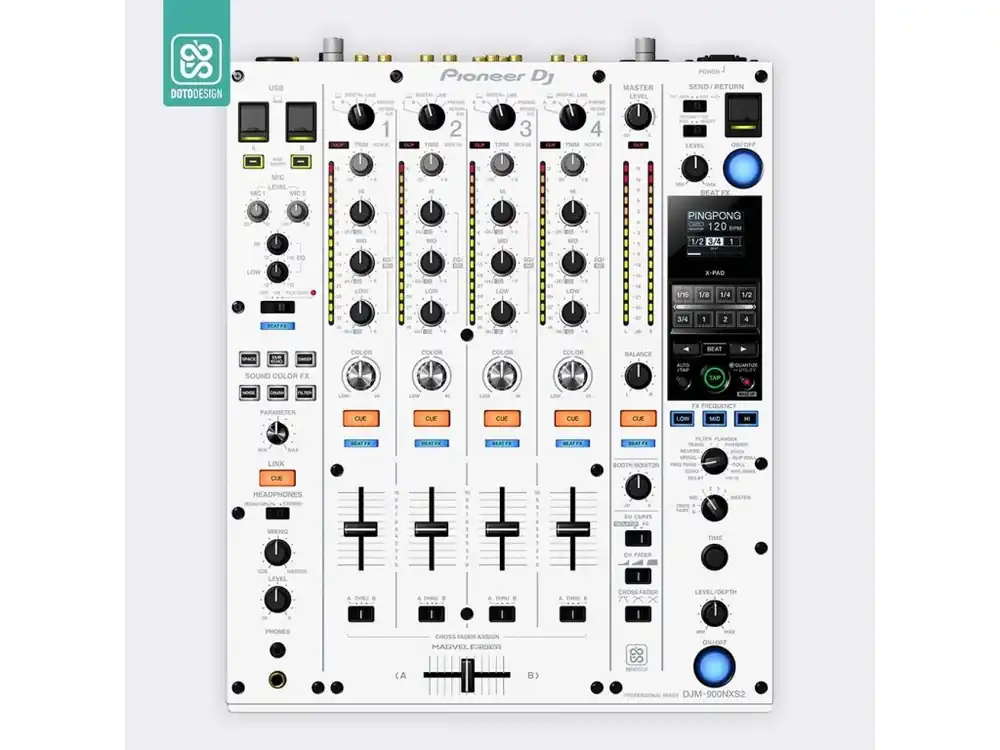 Skin DJM-900 NXS2 DAY & NIGHT White Cenová Bomba