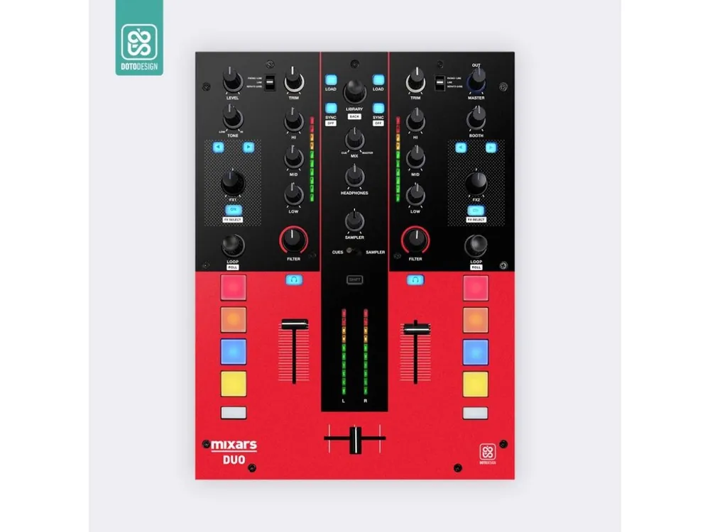 Skin DUO COLORS DVS Red Aktuální