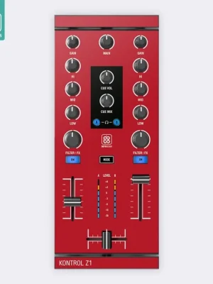 Aktuální Skin Kontrol Z1 FULL COLORS Aurora Red