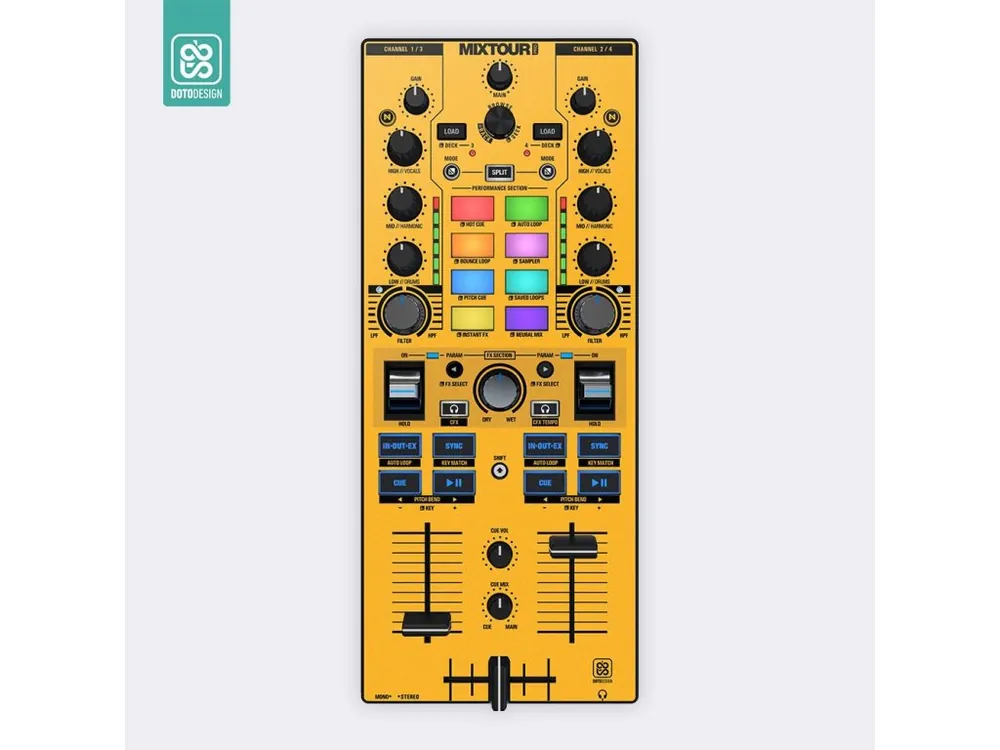 Skin Mixtour Pro FULL COLORS Dark Yellow Nejprodávanější