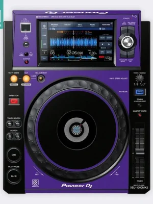 Skin XDJ-1000 MK2 COLORS DVS Purple Akční Nabídka