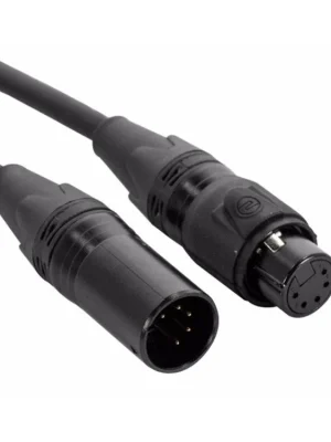 Levný DMX 5pin IP65 0,5m STR