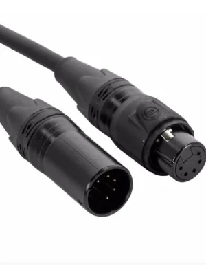 DMX 5pin IP65 1,0m STR Dokud Zásoby Vydrží