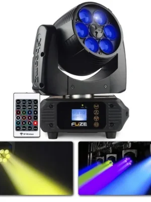 Fuze610Z Wash LED 6x10W RGBW Zoom Top Prodej