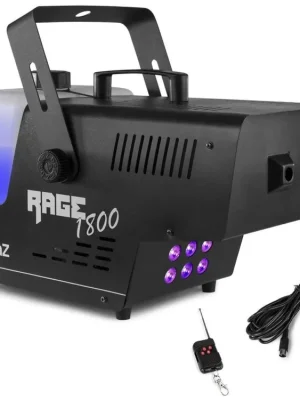 Rage 1800LED Výrobník mlhy s ovládáním s časovačem Akce