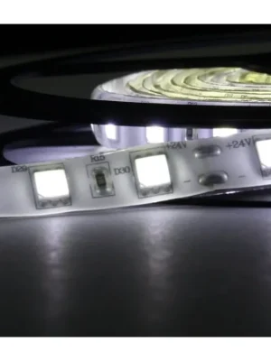 Nízká Cena LED páska SMD5050, bílá 8000K, 24V, 1m, IP54, 60 LED/m