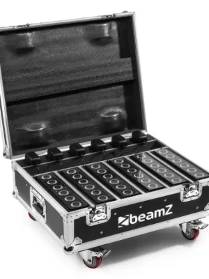 FCC12 Flightcase s nabíjením pro 6x BBB612 Cenová Bomba