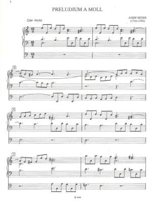 Horká Nabídka Staročeské varhanní vánoce - 11 českých vánočních skladeb pro varhany